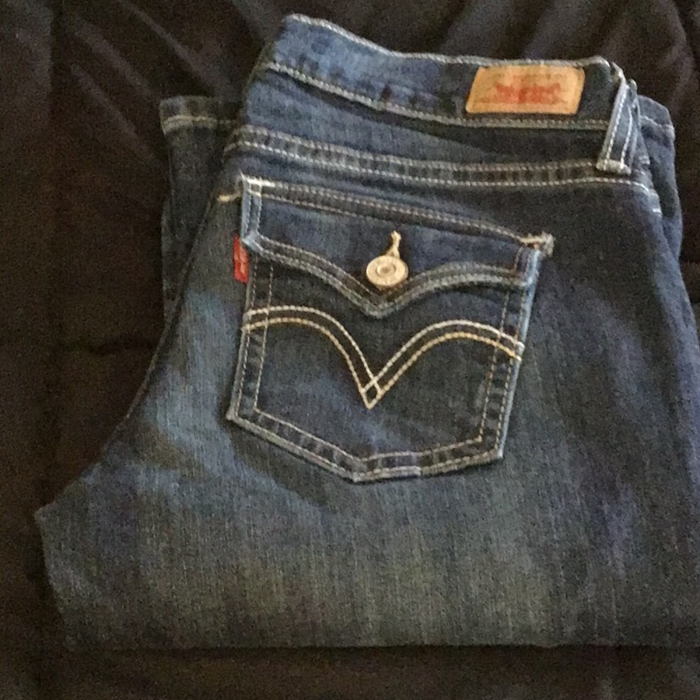Levi’s too super low 524 jeans